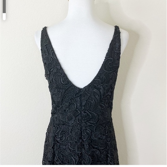Dress the Population Hayden Crochet Lace Black Dress, Size 6 Excellent Condition - Picture 8 of 8